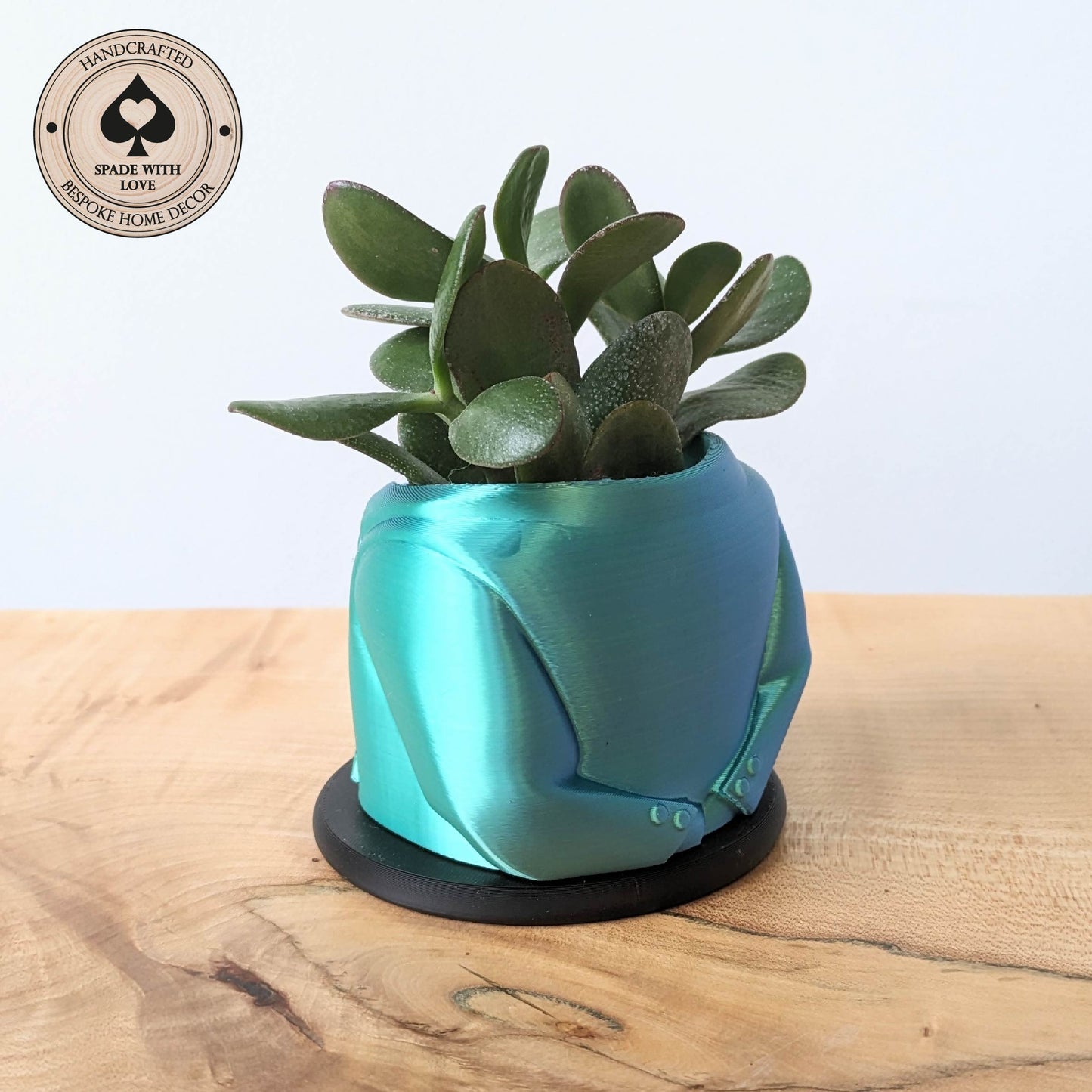 3d Printed Vase - Jacket Vase - Unique Vase - Suit Jacket- Succulent Vase - 3d Printed Succulent Pot