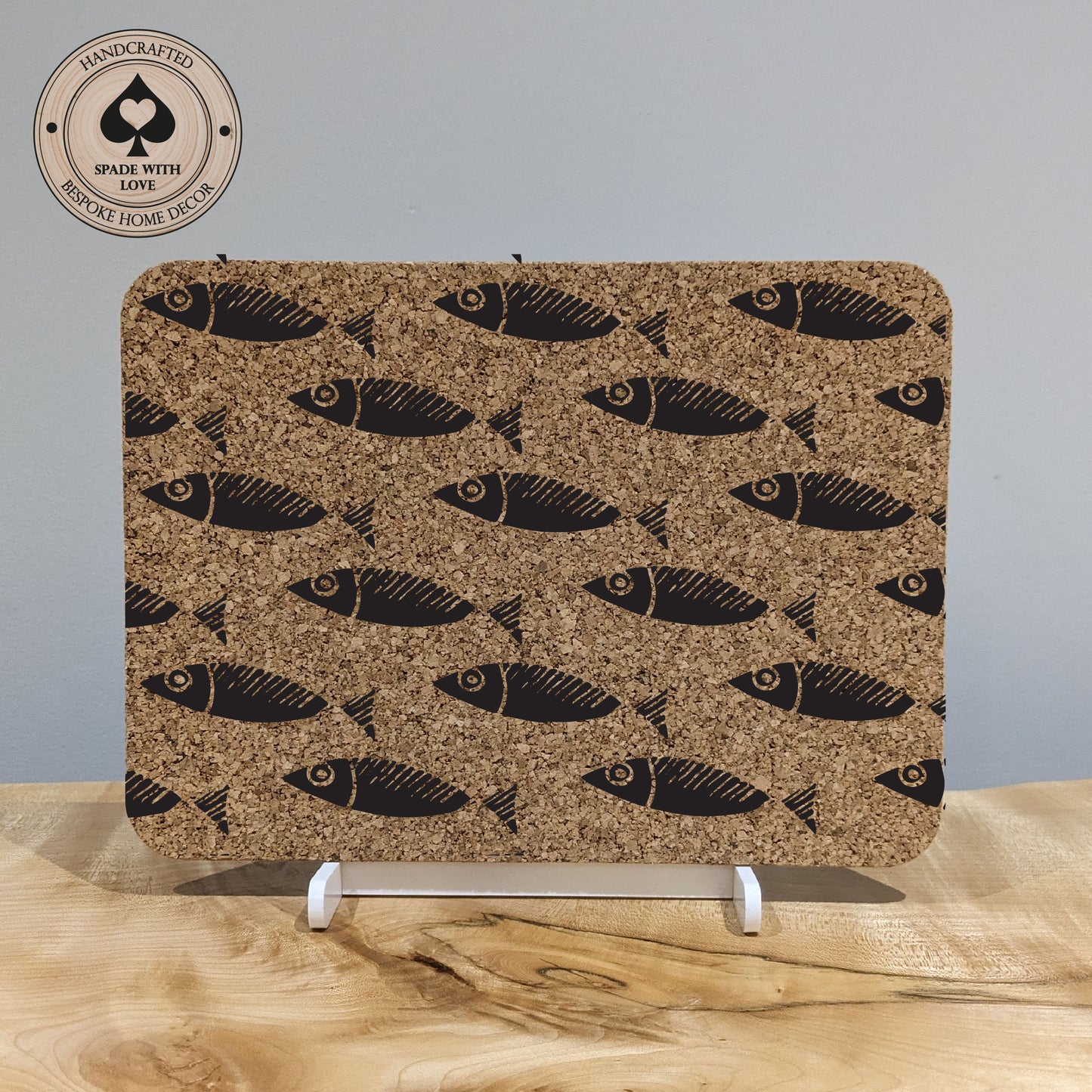 Cork Placemat and Coaster Set - 4 of Each