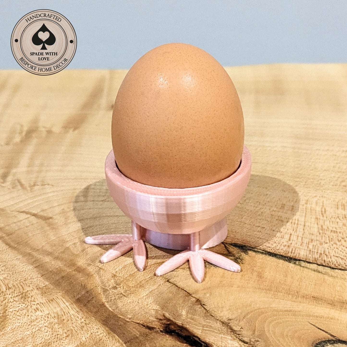 Egg Cup Holder with Feet. Easter egg cup. Easter gifts. Kids egg cup