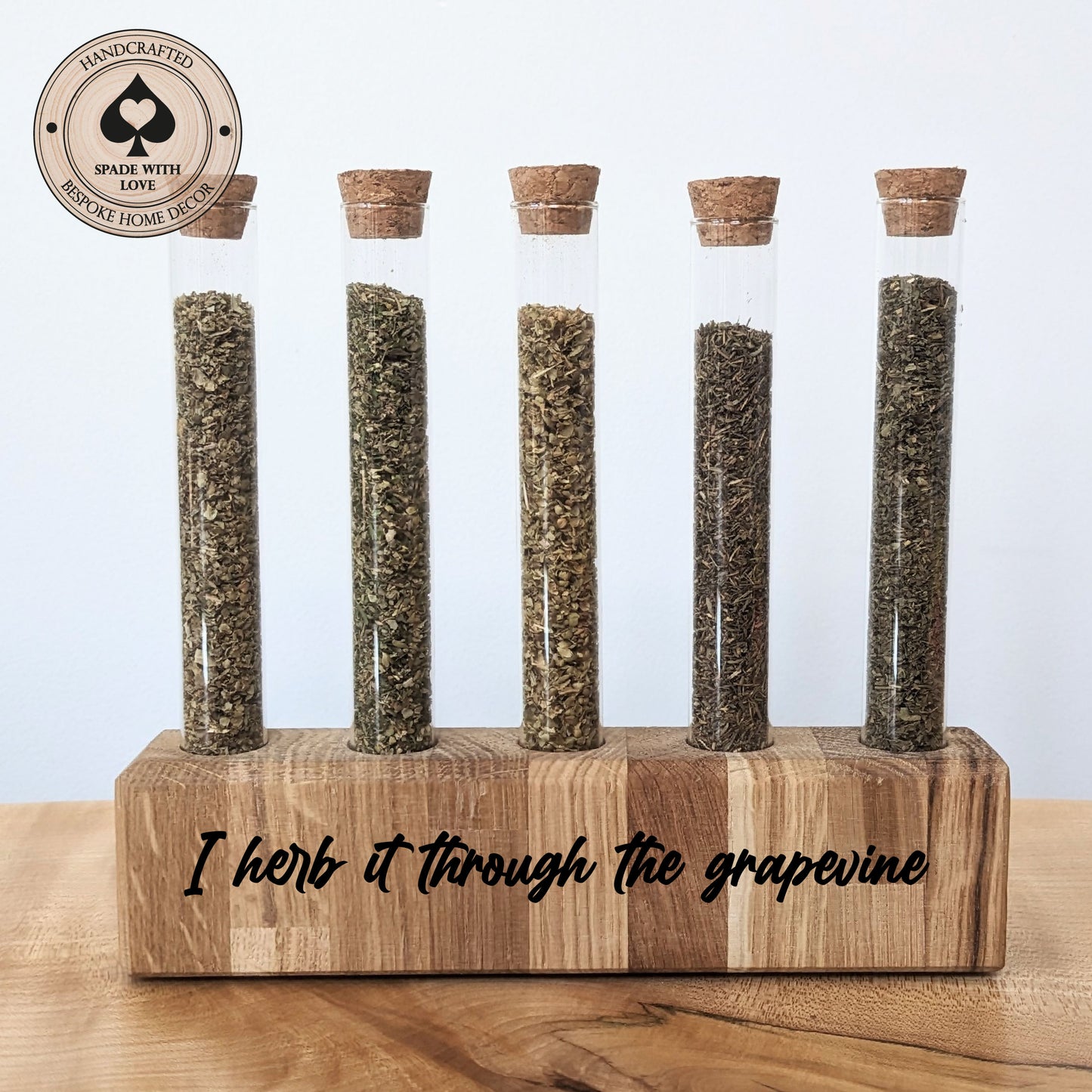 SpiceHerbs and Spice Rack - Herb Holder - Spice Holder - Personalised Spice Rack 4