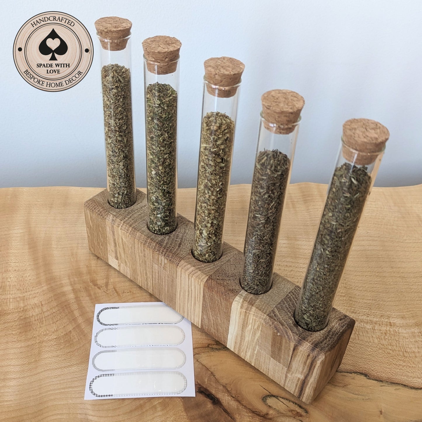 SpiceHerbs and Spice Rack - Herb Holder - Spice Holder - Personalised Spice Rack 4