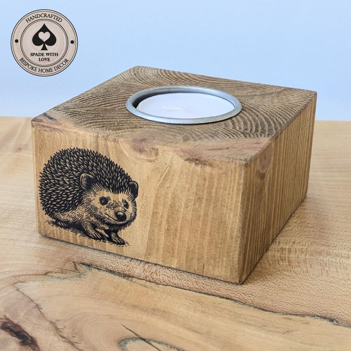 Pine Tealight Holders - Animal Tea light Holders - Any Animal Tea Lights - Custom Wooden Tea Light Holders