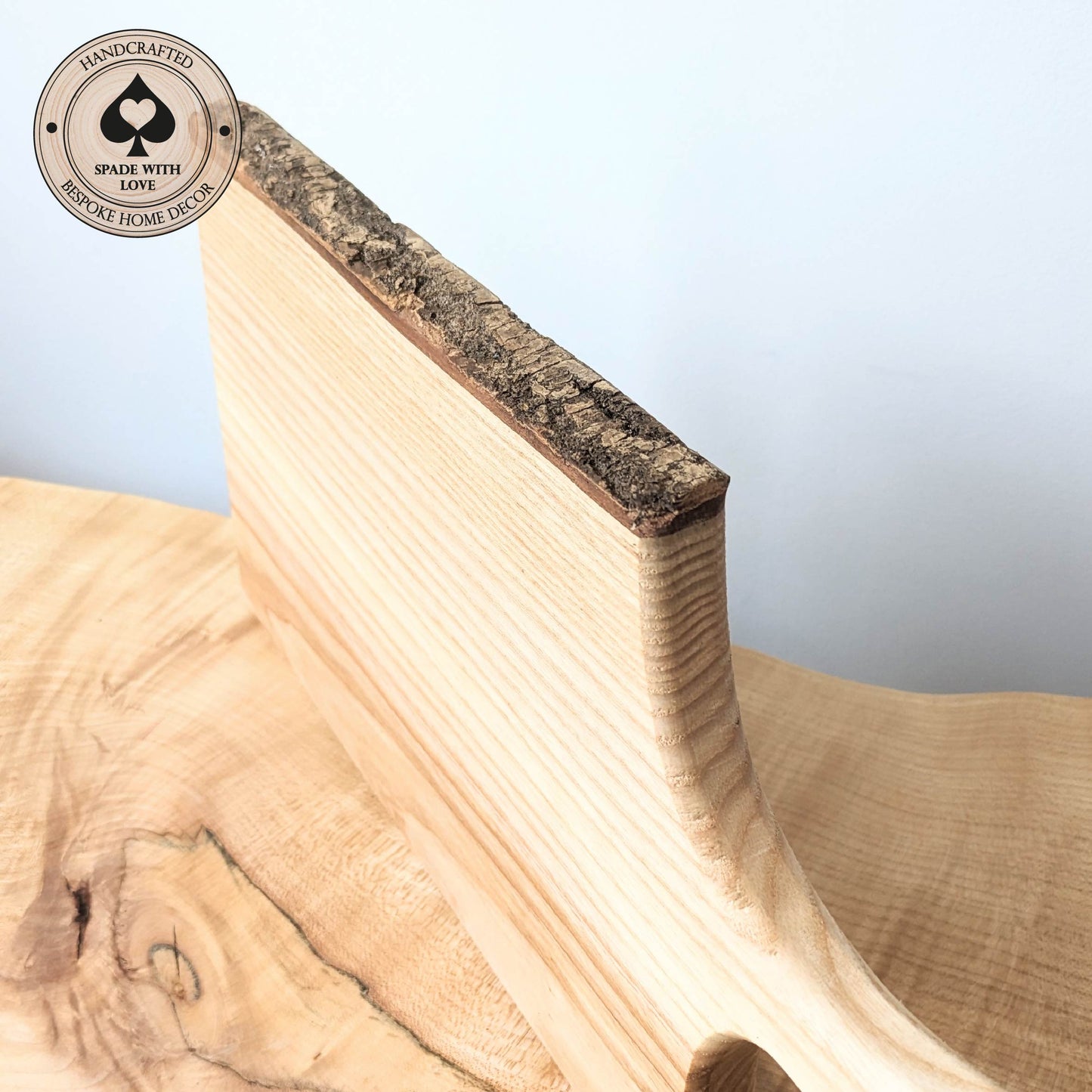 Solid Wood Serving Board - Personalised Serving Board - Custom Wooden Serving Board - Add your Name Board - Natural Wood Serving Board
