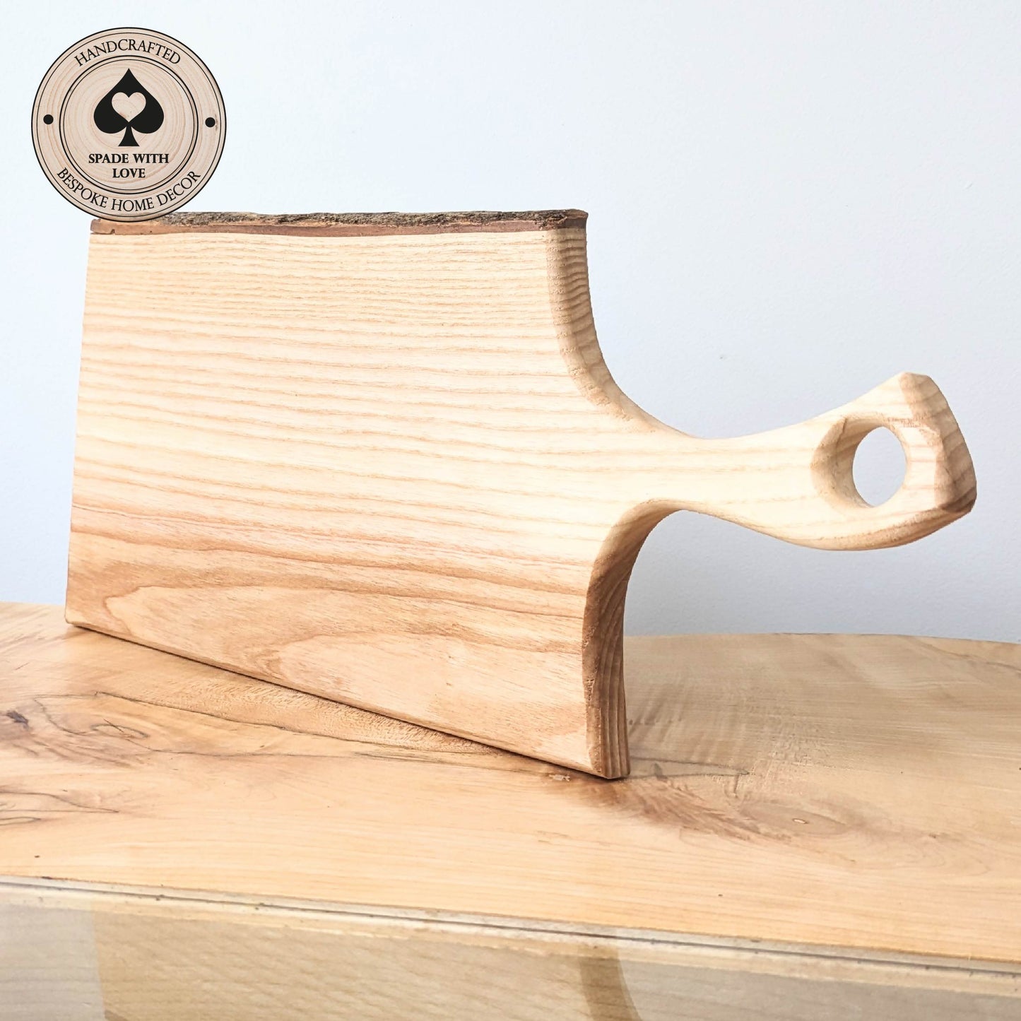 Solid Wood Serving Board - Personalised Serving Board - Custom Wooden Serving Board - Add your Name Board - Natural Wood Serving Board