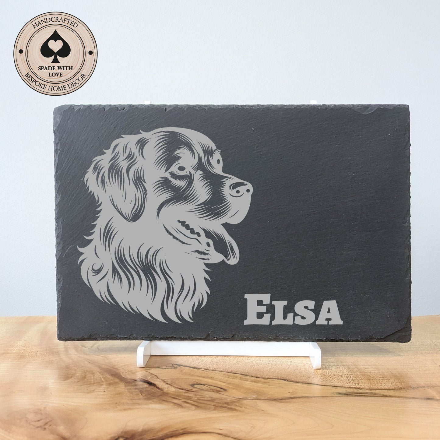 Slate Placemat. Personalised Dog Gift. Personalised placemat