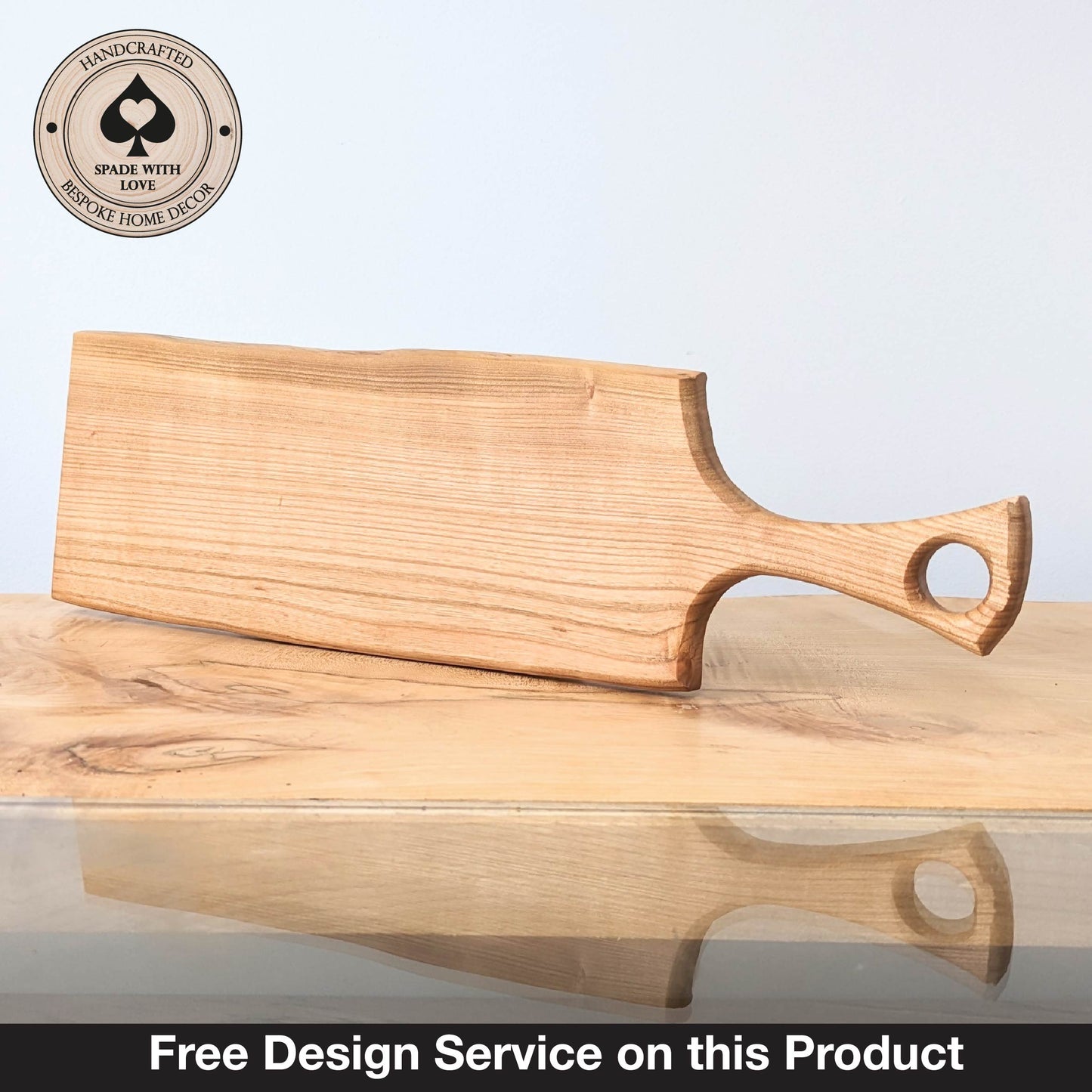 Solid Wood Serving Board - Personalised Serving Board - Custom Wooden Serving Board - Add your Name Board - Online