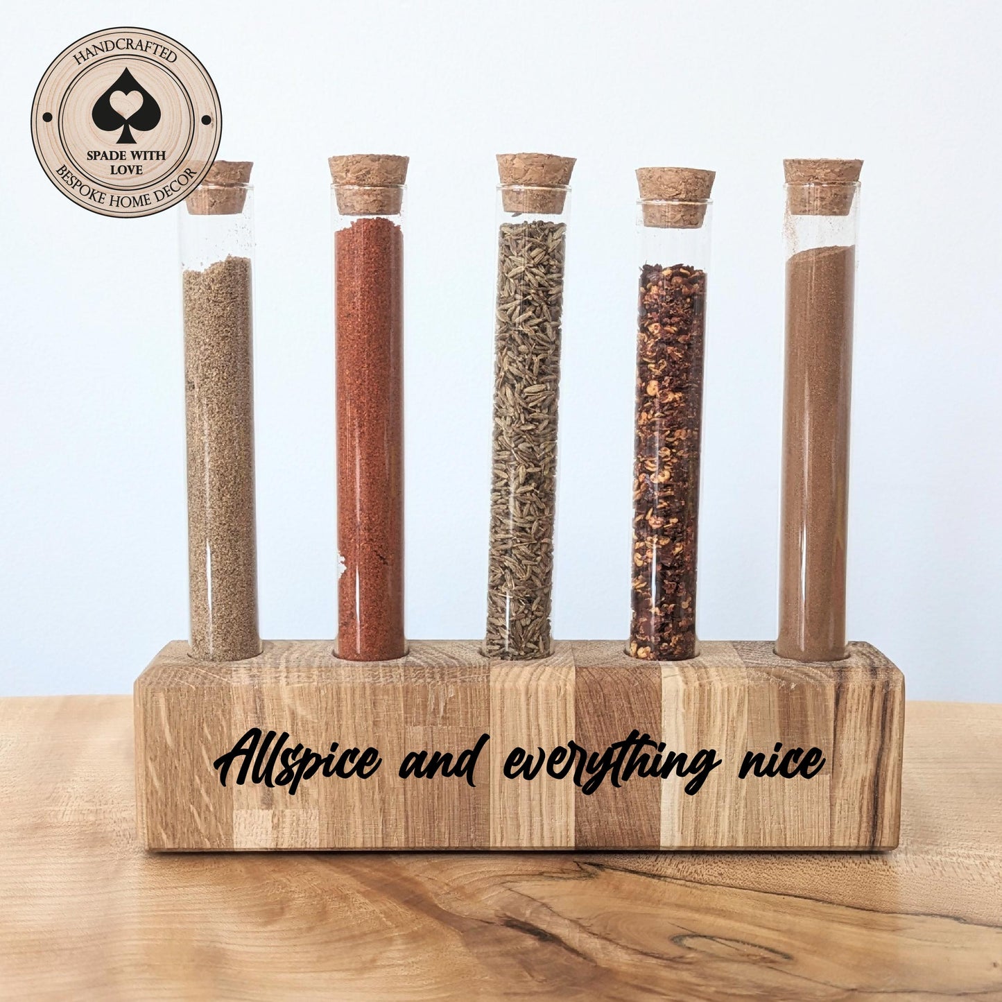 SpiceHerbs and Spice Rack - Herb Holder - Spice Holder - Personalised Spice Rack 4