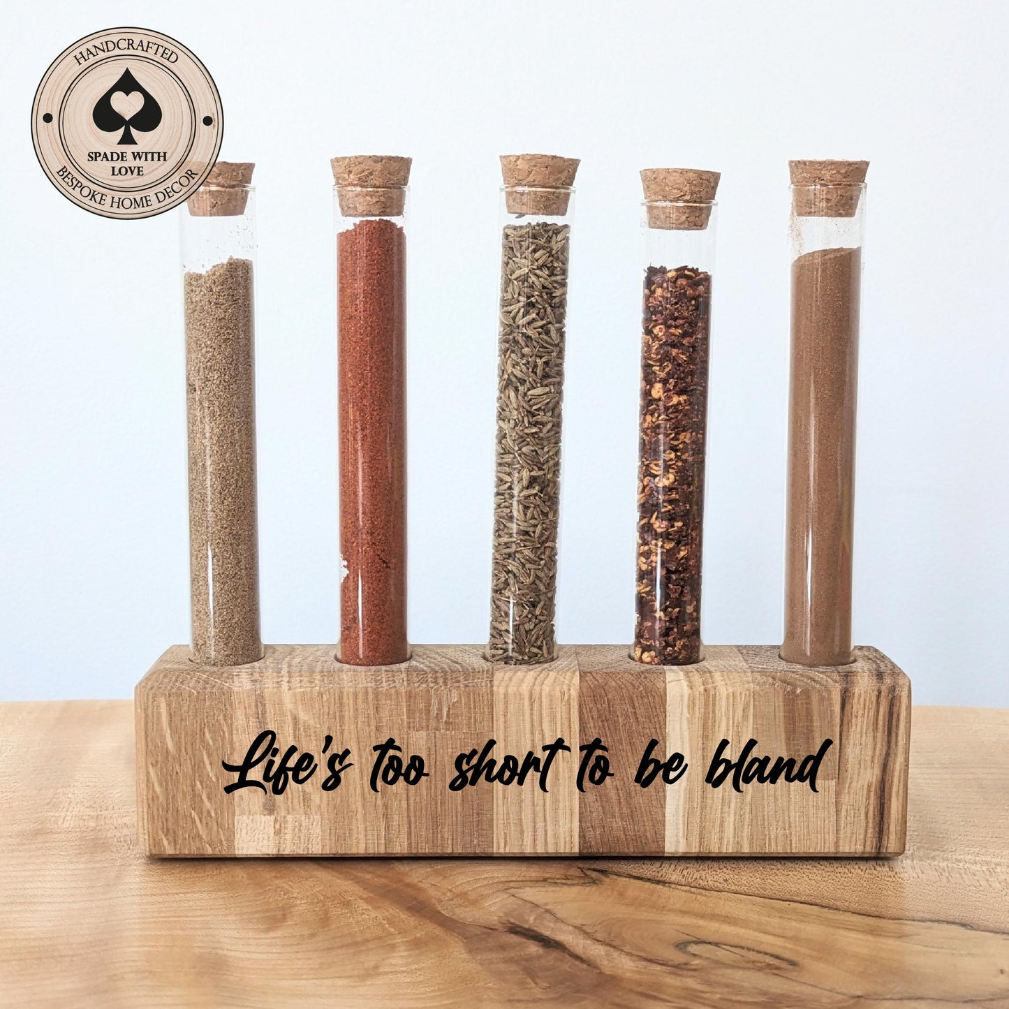 SpiceHerbs and Spice Rack - Herb Holder - Spice Holder - Personalised Spice Rack 4