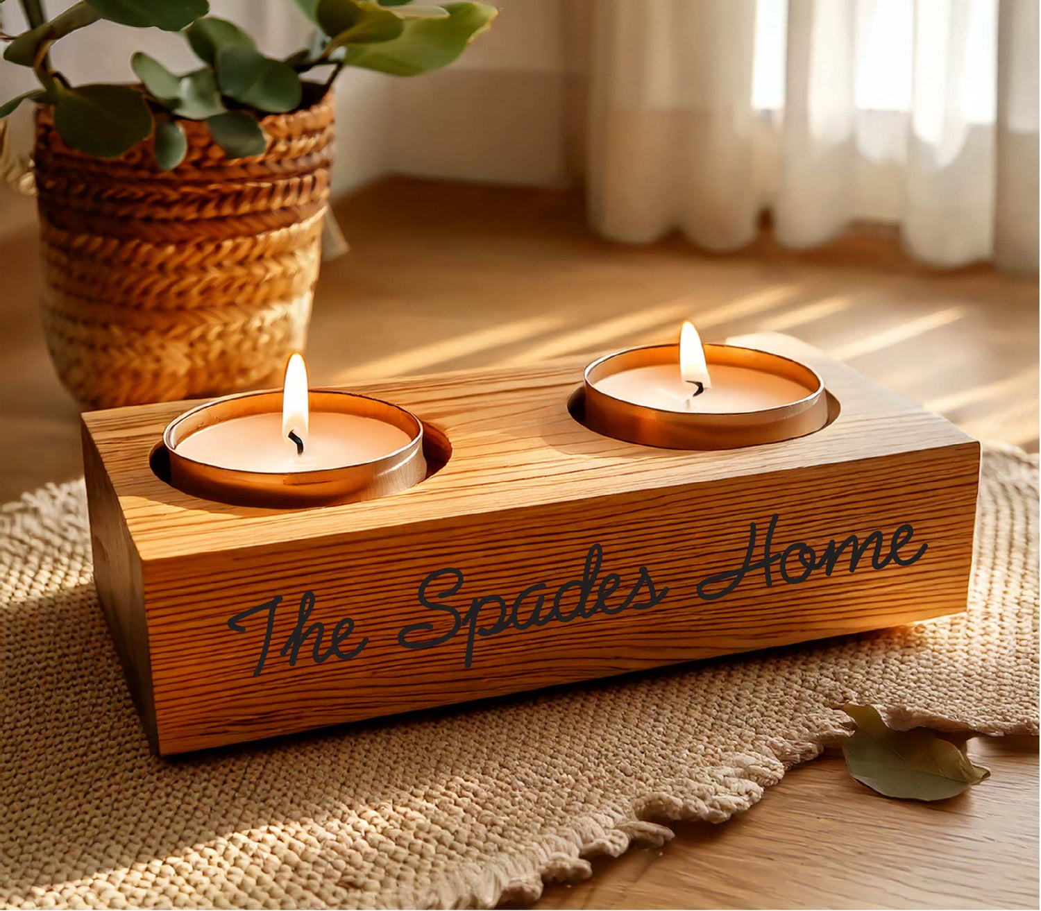 Personalised Tealight Holders