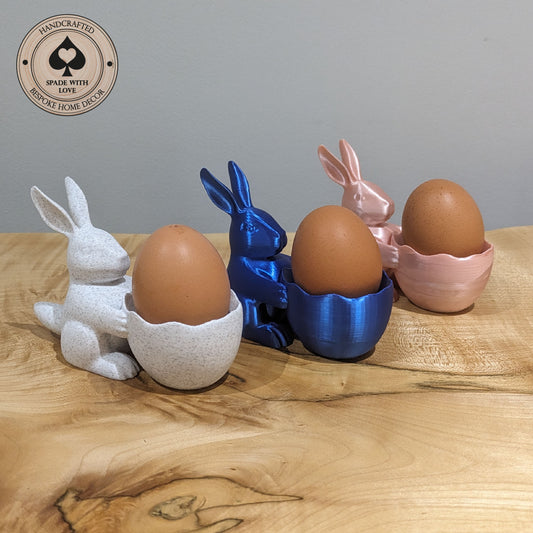 3d Printed Bunny Rabbit Egg Cups - Egg Holder