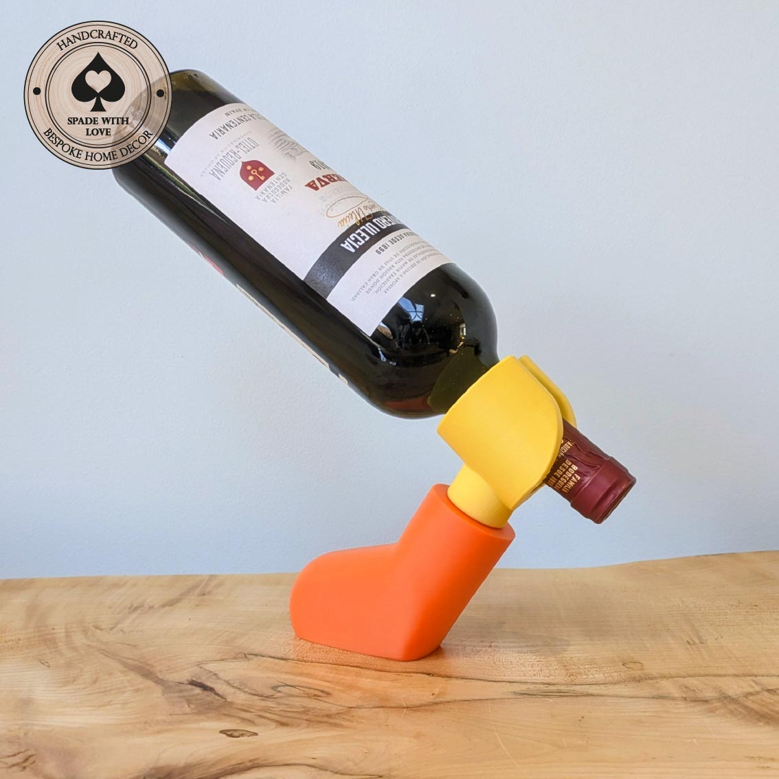 3d Printed Lego Arm Wine Bottle Holder - Floating Wine Bottle - Lego Gifts