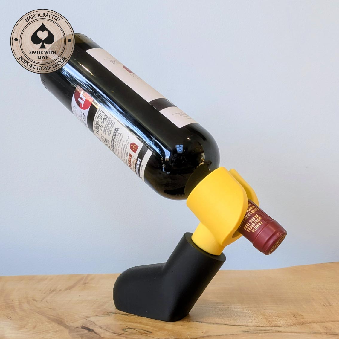3d Printed Lego Arm Wine Bottle Holder - Floating Wine Bottle - Lego Gifts