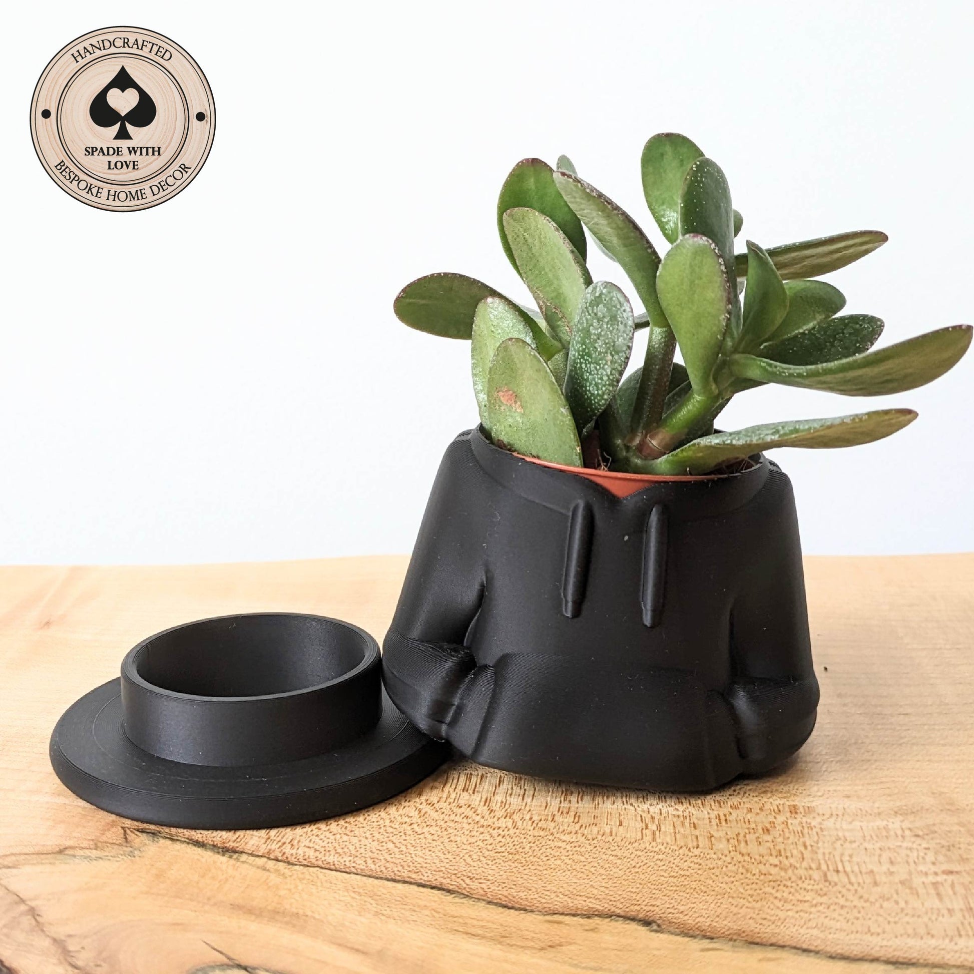 3d Printed Vase - Jacket Vase - Unique Vase - Hoodie Plant Pot - Succulent Vase - 3d Printed Succulent Pot
