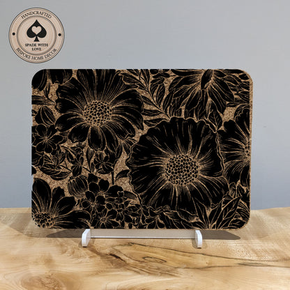 Cork Placemat and Coaster Set - 4 of Each