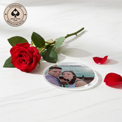 Custom printed acrylic coasters - any photo coasters - photo gift