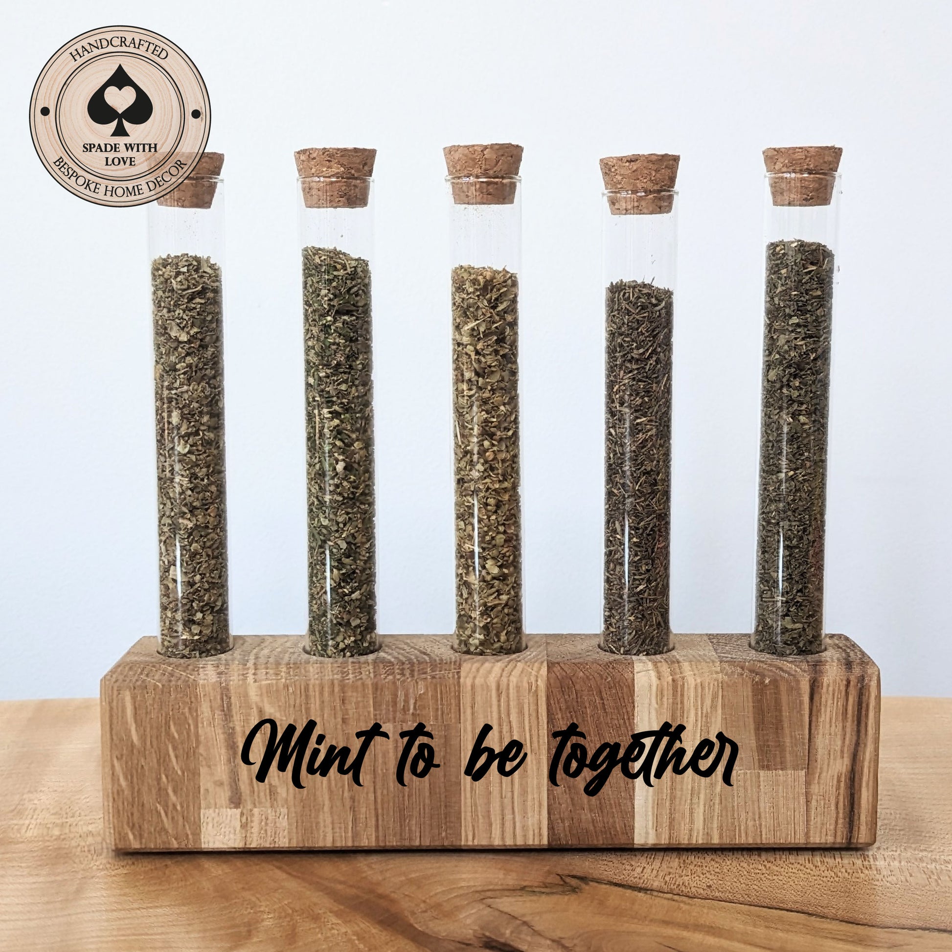 SpiceHerbs and Spice Rack - Herb Holder - Spice Holder - Personalised Spice Rack 4