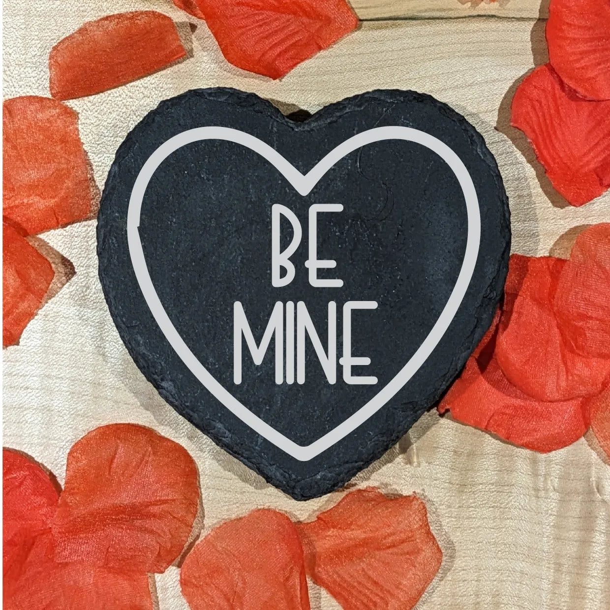 Slate Heart Coasters