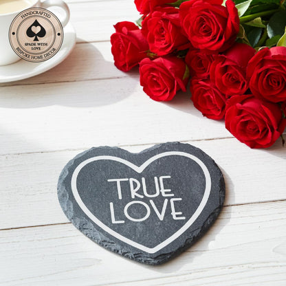Slate Heart Coasters