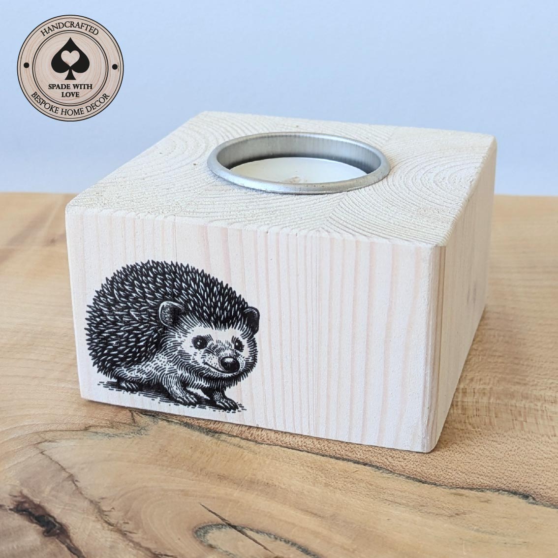 Pine Tealight Holders - Animal Tea light Holders - Any Animal Tea Lights - Custom Wooden Tea Light Holders