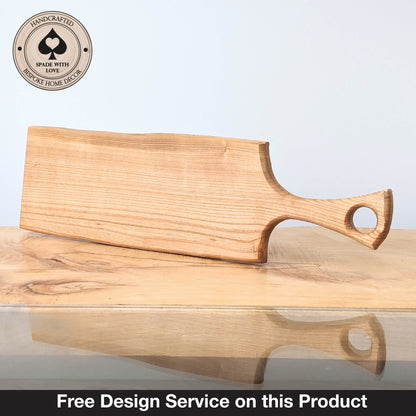 Solid Wood Serving Board - Personalised Serving Board - Custom Wooden Serving Board - Add your Name Board - Online