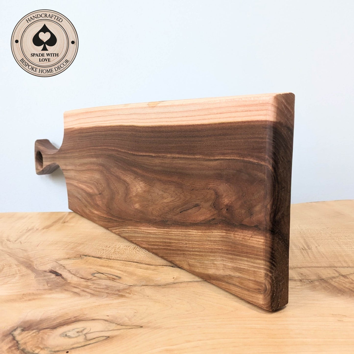 Solid Wood Serving Board - Personalised Serving Board - Custom Wooden Serving Board - Personalise your Own