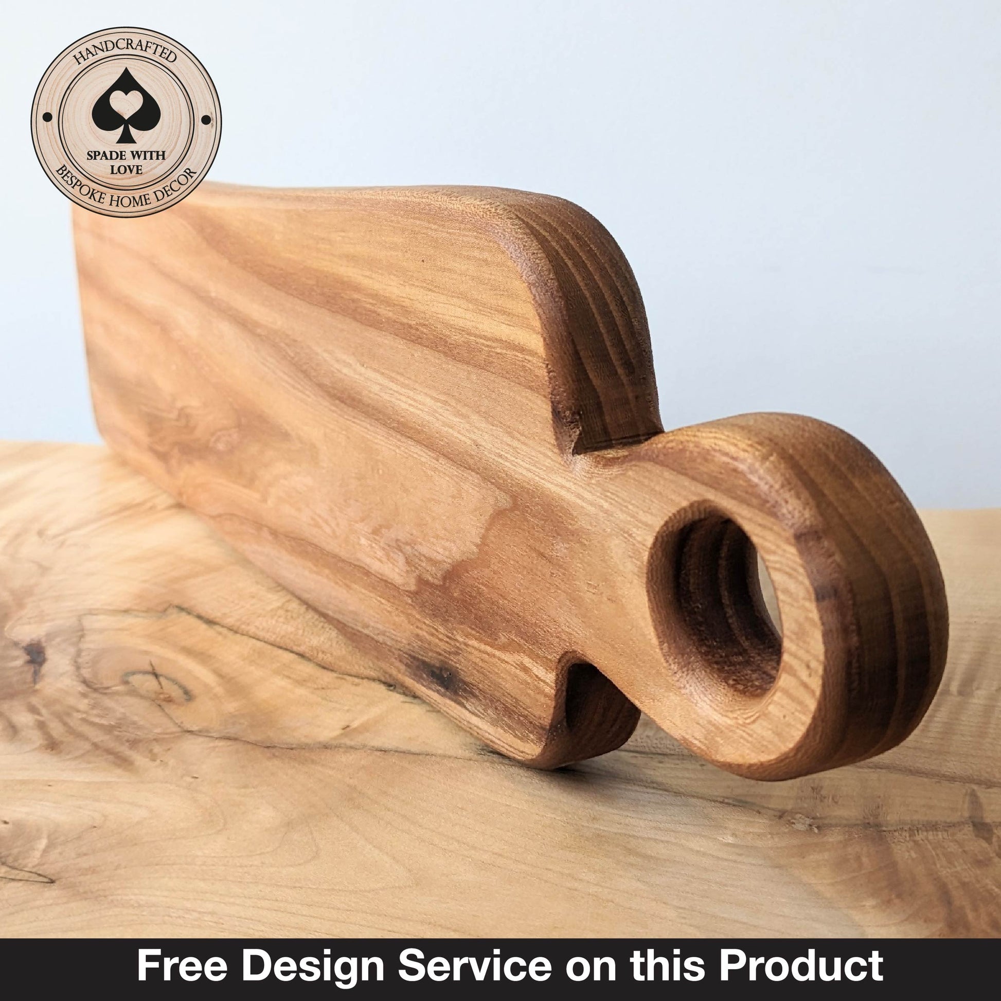 Solid Wood Serving Board - Personalised Serving Board - Custom Wooden Serving Board - Custom Design Serving Board