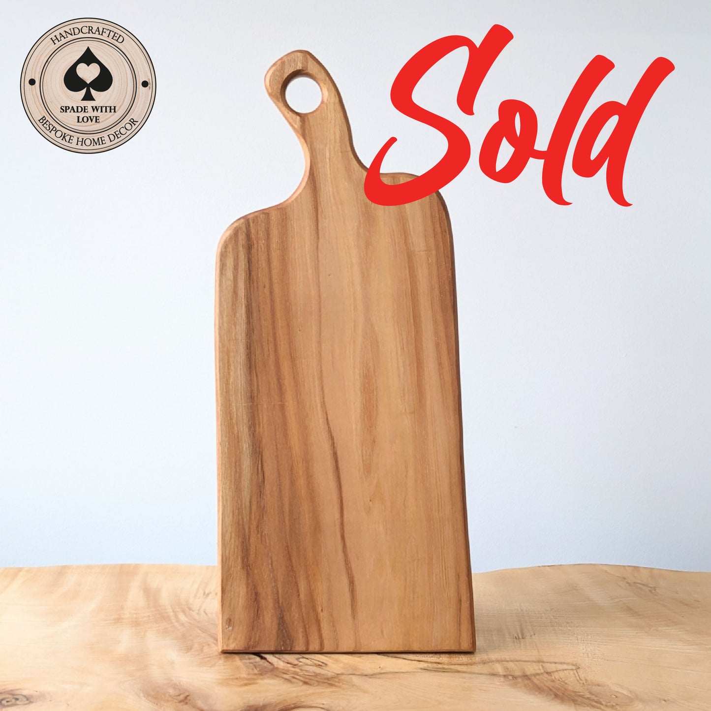 Solid Wood Serving Board - Personalised Serving Board - Custom Wooden Serving Board - Custom Design Serving Board Elm Wood