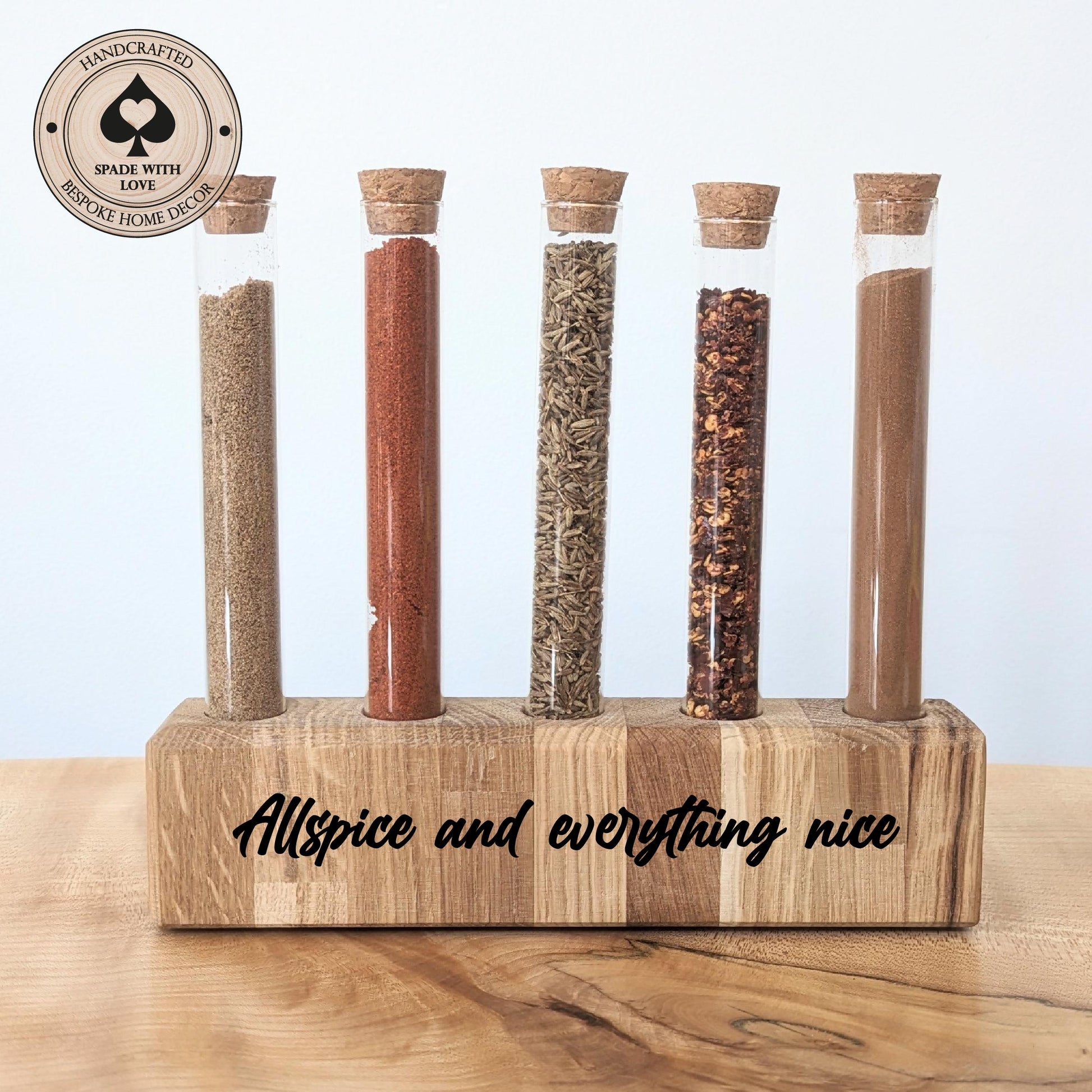 SpiceHerbs and Spice Rack - Herb Holder - Spice Holder - Personalised Spice Rack 4