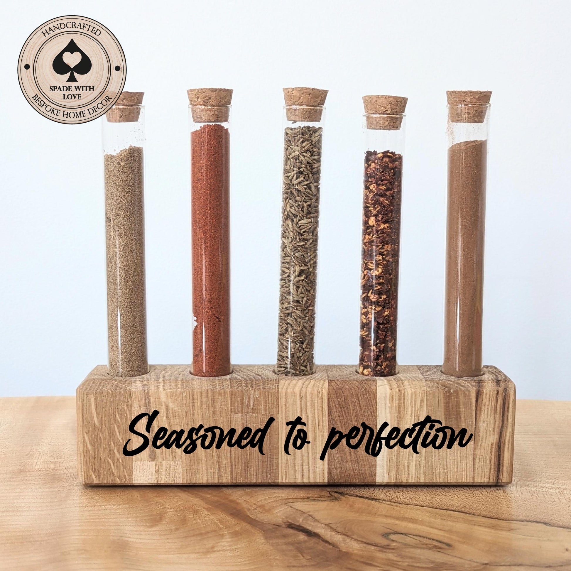 SpiceHerbs and Spice Rack - Herb Holder - Spice Holder - Personalised Spice Rack 4